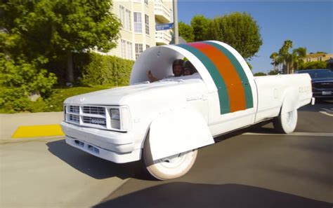 car turns into gucci slide|This Truck Was Turned Into a Giant Gucci Slide Sandal on .